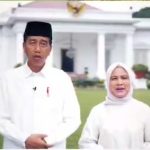Presiden RI Joko Widodo dan Ibu Negara Iriana Ucapkan Selamat Idul Fitri 1 Syawal 1445 Hijriah