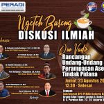 “Ngeteh Bareng” Diskusi Ilmiah yang diadakan oleh DPC Peradi Jakarta Barat dan Universitas Kristen Indonesia