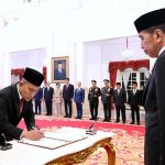 Presiden Joko Widodo melantik Aida Suwandi Budiman sebagai Anggota Dewan Komisioner Lembaga Penjamin Simpanan (LPS)